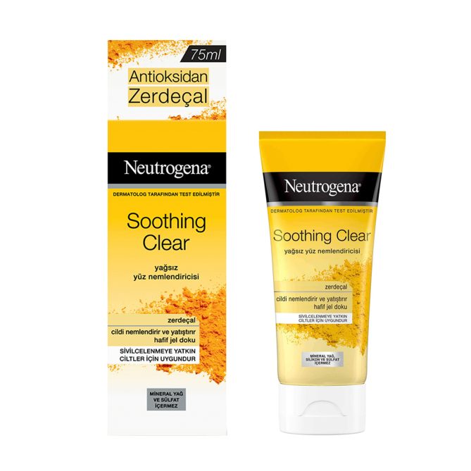 کرم مرطوب کننده نوتروژينا مدل Soothing Clear حجم 75 میلی لیتر